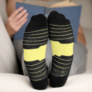 Simple colourful animal add name photo custom thro socks