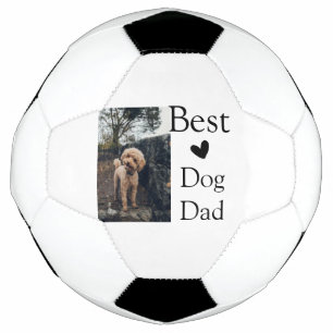 Simple colourful animal add name photo dog dad gif football