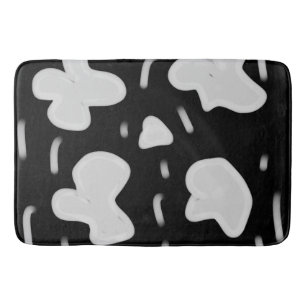 simple colourful design add your logo text car fl bath mat