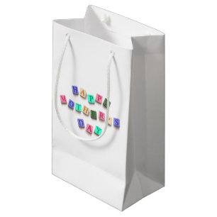 Simple Colourful Mother's Day Tiles   Gift Bag