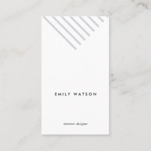 Simple congregation minimalist elegant modern business card