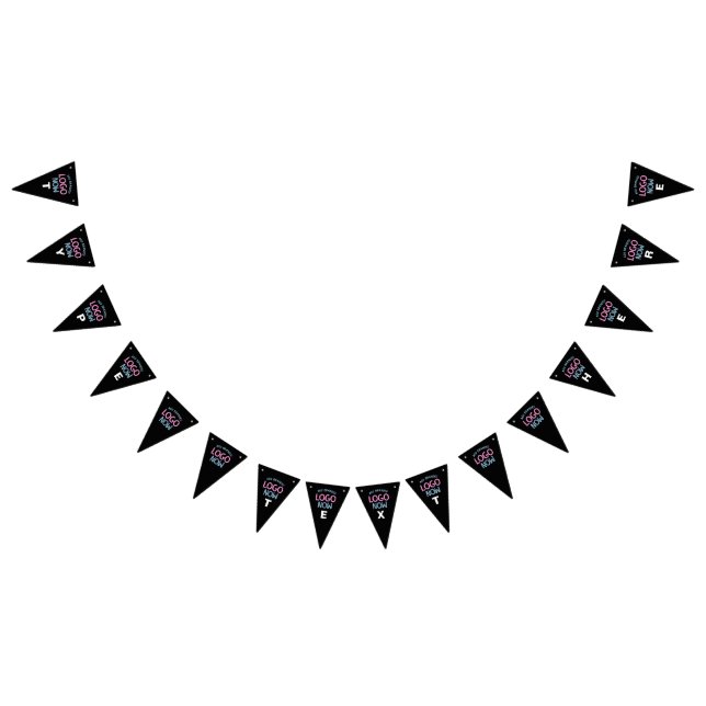 SIMPLE CONTEMPORARY CLEAN BLACK FASHIONABLE CLIENT BUNTING  (All)
