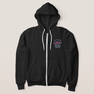 SIMPLE CONTEMPORARY CLEAN BLACK FASHIONABLE CLIENT HOODIE