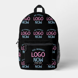 SIMPLE CONTEMPORARY CLEAN BLACK FASHIONABLE CLIENT PRINTED BACKPACK