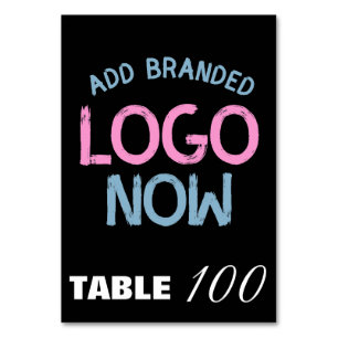 SIMPLE CONTEMPORARY CLEAN BLACK FASHIONABLE CLIENT TABLE NUMBER