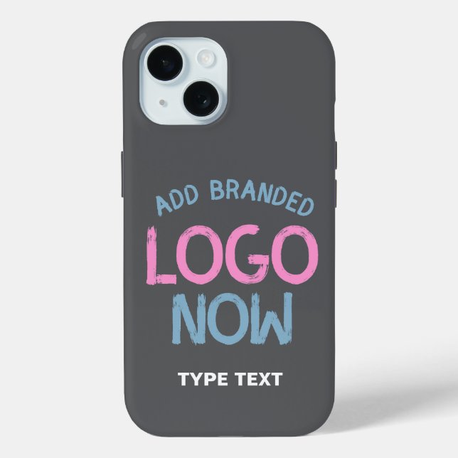 SIMPLE CONTEMPORARY CLEAN GREY FASHIONABLE CLIENT Case-Mate iPhone CASE (Back)
