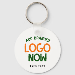 SIMPLE CONTEMPORARY CLEAN WHITE FASHIONABLE CLIENT KEY RING