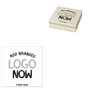 SIMPLE CONTEMPORARY CLEAN WHITE FASHIONABLE CLIENT RUBBER STAMP