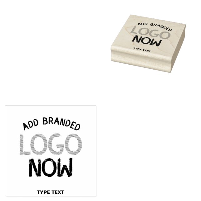 SIMPLE CONTEMPORARY CLEAN WHITE FASHIONABLE CLIENT RUBBER STAMP (Stamped)