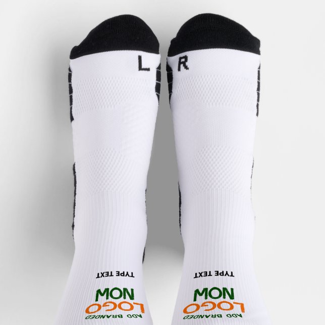 SIMPLE CONTEMPORARY CLEAN WHITE FASHIONABLE CLIENT SOCKS (Top)