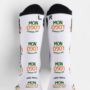 SIMPLE CONTEMPORARY CLEAN WHITE FASHIONABLE CLIENT SOCKS