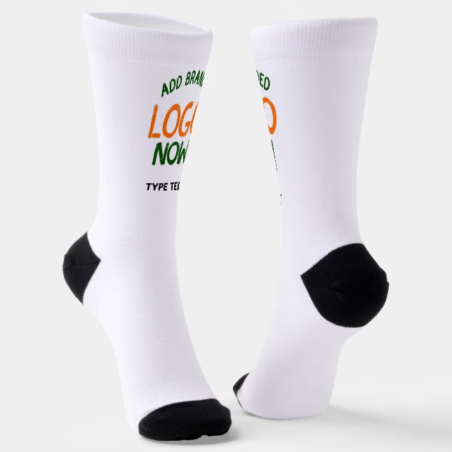 SIMPLE CONTEMPORARY CLEAN WHITE FASHIONABLE CLIENT SOCKS (Angled)