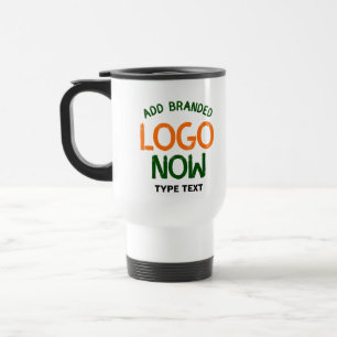 SIMPLE CONTEMPORARY CLEAN WHITE FASHIONABLE CLIENT TRAVEL MUG