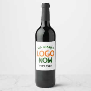 SIMPLE CONTEMPORARY CLEAN WHITE FASHIONABLE CLIENT WINE LABEL
