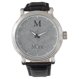 simple, cool and modern personalised watch
