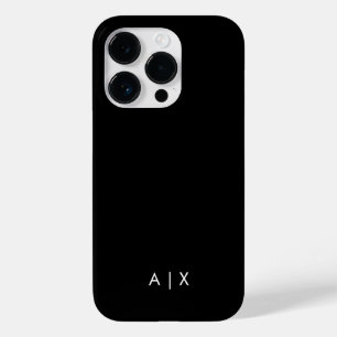 Simple Couple Name monogrammed Case-Mate iPhone 14 Pro Case