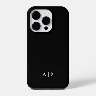Simple Couple Name monogrammed iPhone 14 Pro Case