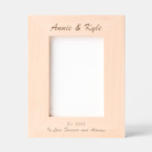 Simple Couple's Names Anniversary Date