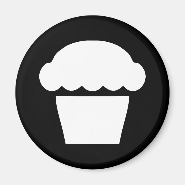 simple cupcake / muffin magnet (Front)