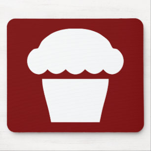 simple cupcake muffin mouse mat