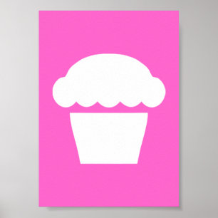 simple cupcake poster