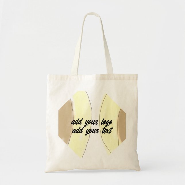 simple custom BLACK mandala monogram add your name Tote Bag (Front)