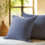 Simple Custom Blue Nova Background Cushion<br><div class="desc">Discover Blue Nova,  the Colour of the Year 2024. This captivating shade of blue,  complemented by a hint of grey,  creates a serene yet sophisticated atmosphere,  making it the perfect choice for any space. Embrace the calming elegance of Blue Nova and transform your surroundings.</div>