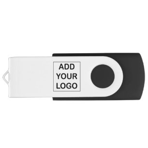 Simple Custom Business Company Logo  USB Flash Drive