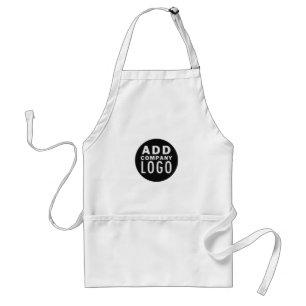 Simple Custom Business Logo Adult Apron