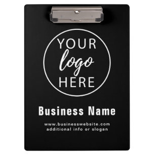 Simple Custom Business Logo Clipboard