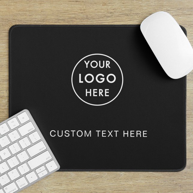 Simple Custom Business Logo Event Promotion Mouse Mat (Creator Uploaded)
