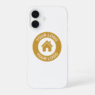 Simple Custom Business Logo iPhone 16 Case