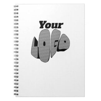 Simple Custom Business logo template Notebook