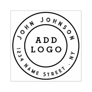 Simple Custom Business Rubber Stamp