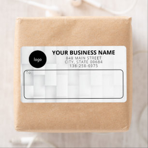 Simple Custom Business Shipping Labels