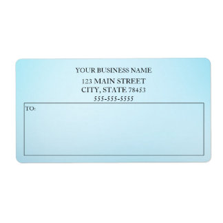 Simple Custom business shipping labels