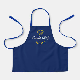 Simple Custom Calligraphy Little Chef Apron