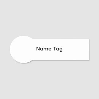 Simple Custom | Classic Name Tag