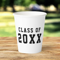 Simple Custom Colour Varsity Graduating Class Year