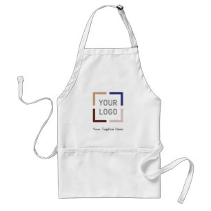 Simple Custom Company Logo personalised Adult Apro Standard Apron