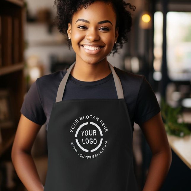 Simple Custom Company Logo personalised Apron (Simple Custom Company Logo personalized Apron)