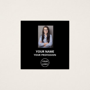 SIMPLE CUSTOM EMPLOYEE NUMBER PHOTO PROFILE CARD