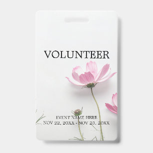 Simple Custom Event All Access VIP Badge ID Badge