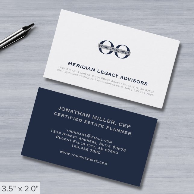 Simple Custom Logo Business Card (Creator Uploaded)