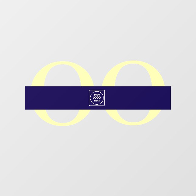 Simple Custom Logo Minimal door sign (Sheet)