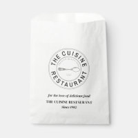 Simple Custom Logo Restaurant Bakery Food Paper
