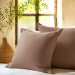 Simple Custom Mocha Brown Background Cushion<br><div class="desc">Discover Mocha Brown,  the Colour predicted to be popular in 2025. This captivating shade of brown,  creates a serene yet sophisticated atmosphere,  making it the perfect choice for any space. Embrace the calming elegance of Moch Brown and transform your surroundings.</div>