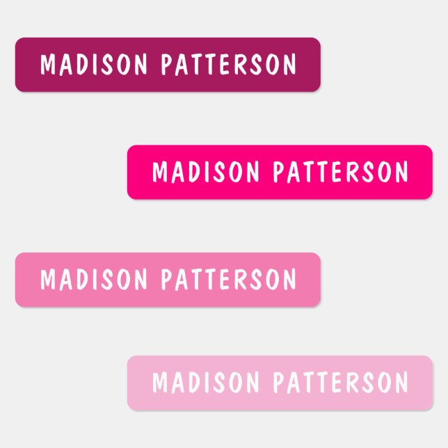 Simple Custom Modern Personalised Name Clothing (Group)