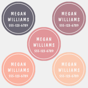Simple Custom Modern Personalised Name Clothing