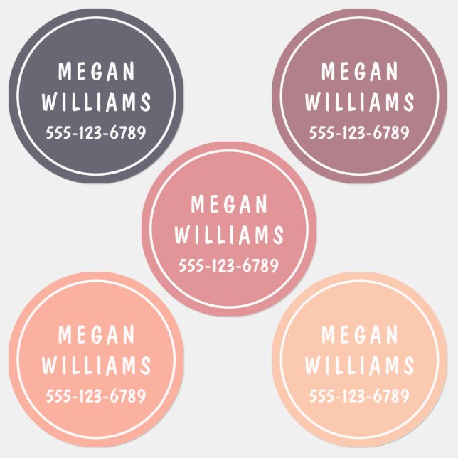 Simple Custom Modern Personalised Name Clothing (Group)